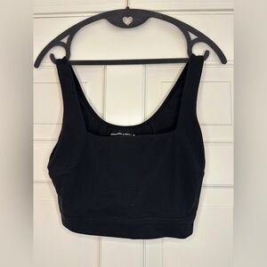 Abercrombie & Fitch Black Sleeveless Top